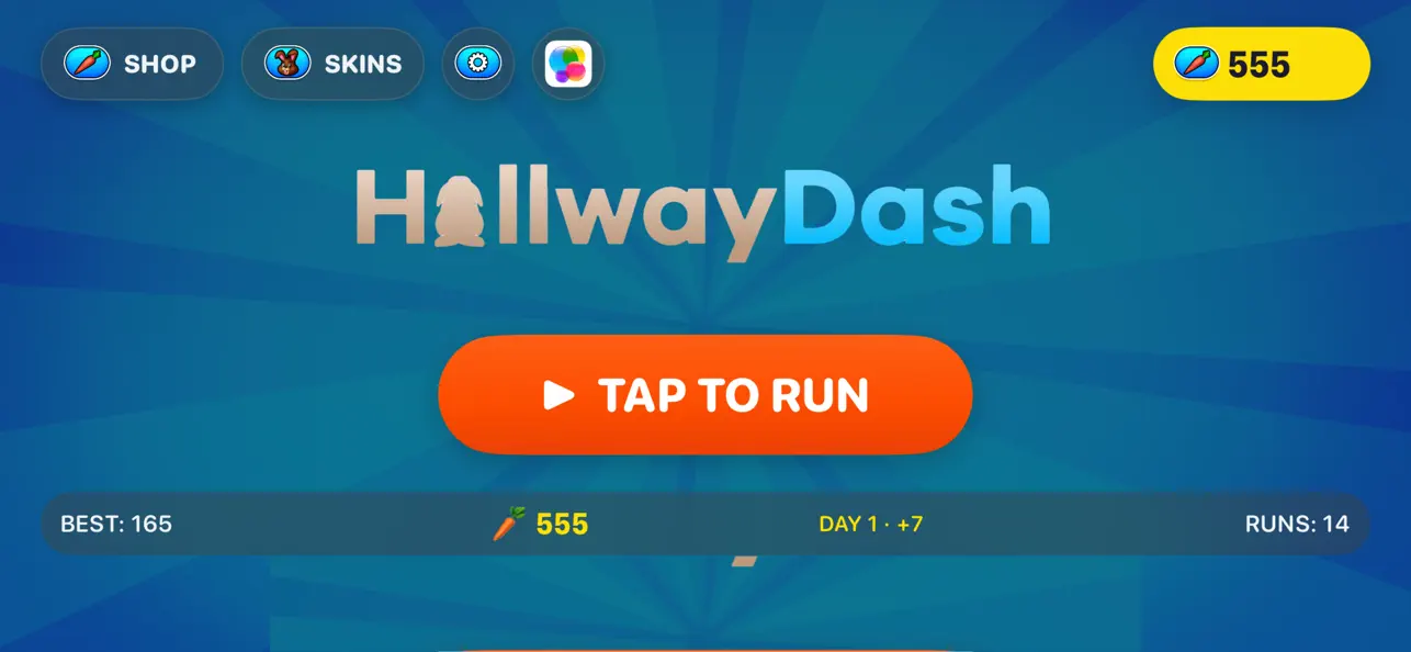 Screenshot #1 pour Hallway Dash: Endless Running