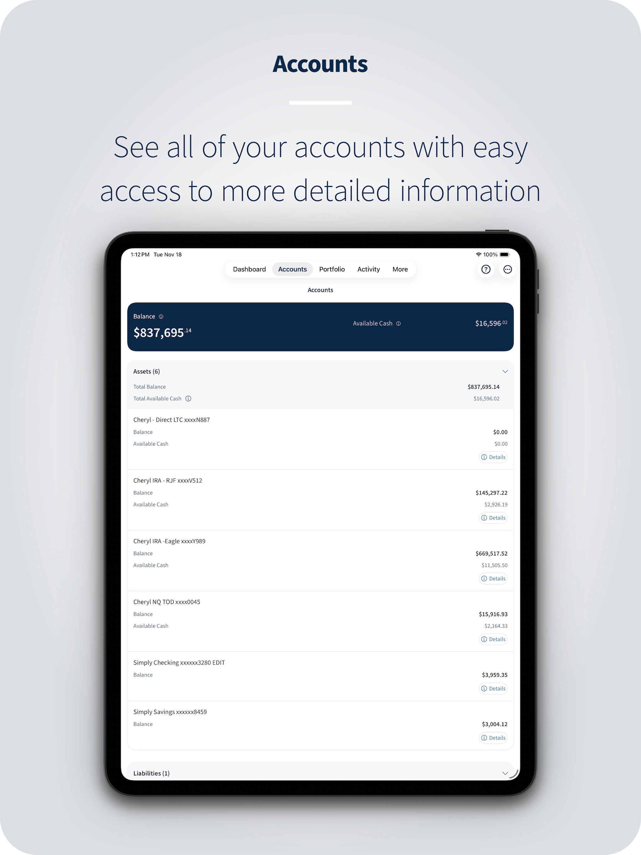 Client Access screenshot 8