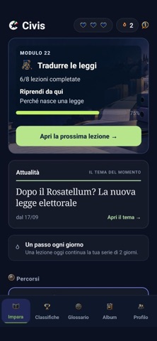 Civis - Educazione Civica screenshot 2
