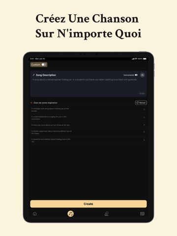 Musiclab: Chanson & Reprise AI iPad screenshot 3