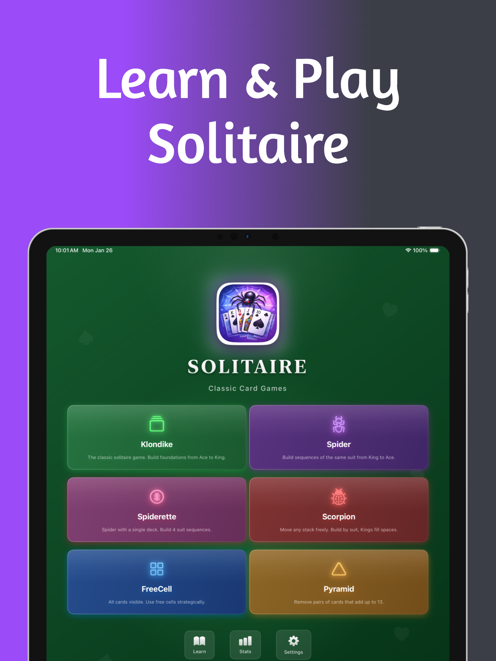 Solitaire - Play & Learn screenshot 9