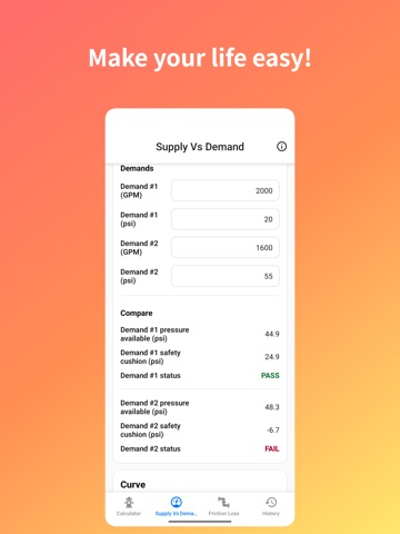 Hydrant Flow Test Calculator iPad screenshot