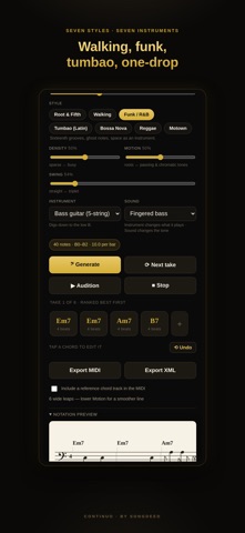 Continuo: Bassline Maker Screenshot 5 of 5