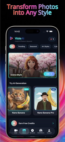 AI Video Generator - VizioAI Screenshot 2 of 3