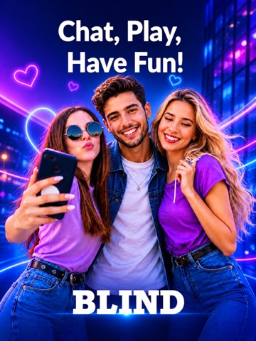 BlindID: Live & Group Chat ipad screenshot 2