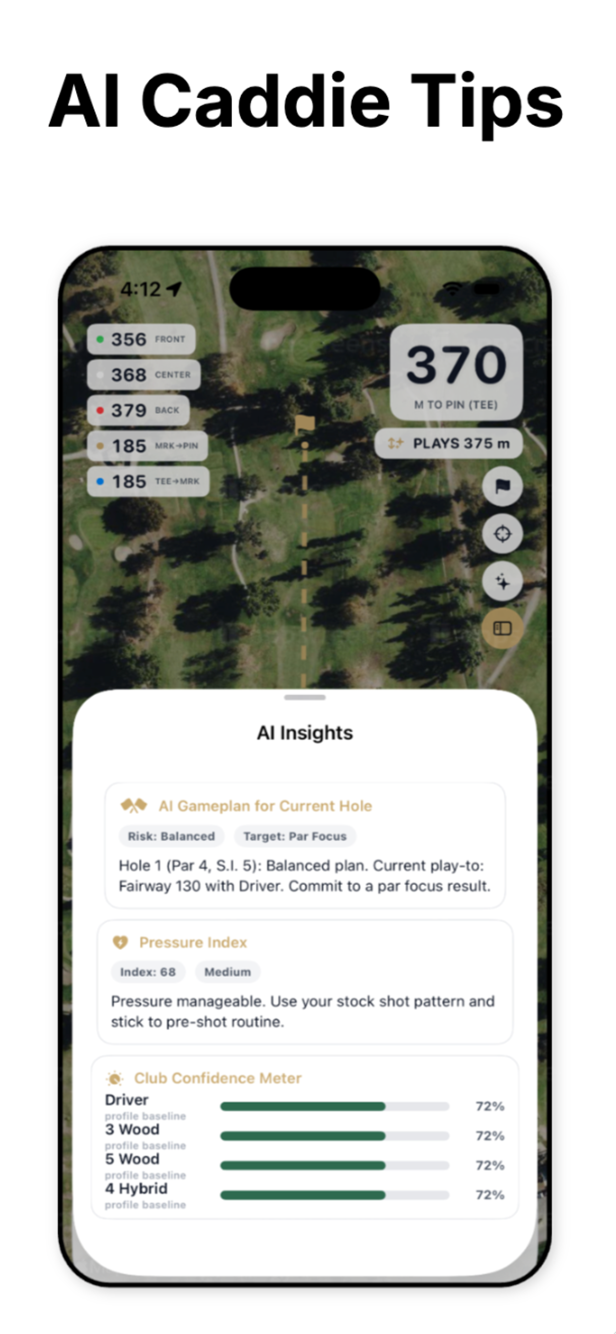 Flush18: AI Golf Caddie screenshot 5