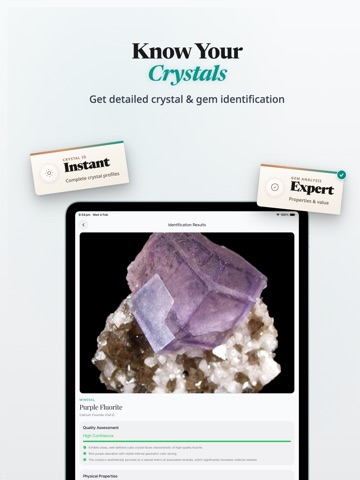 Rock Identifier: Gem & Crystal iPad screenshot