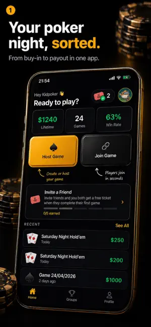Tilt: Poker Tracker & Manager screenshot 1