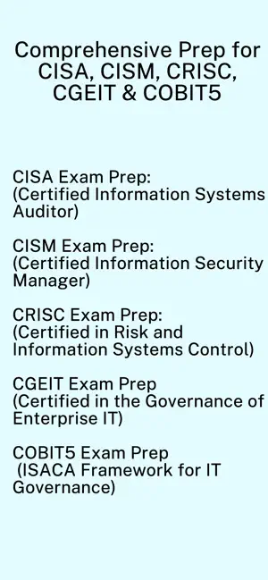 ISACA Prep: CISA & Beyond screenshot 2