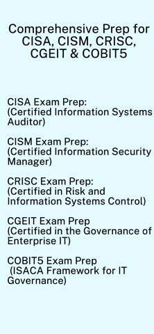 ISACA Prep: CISA & Beyond screenshot