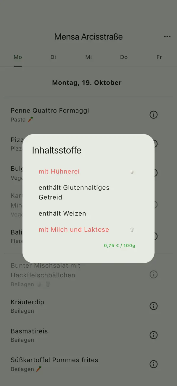 Screenshot #3 pour Mensaplan München