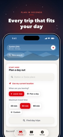 Swiss Day Trips Screenshot 1 of 4