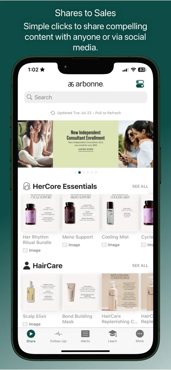 #1. Arbonne App (iOS) Bởi: Arbonne