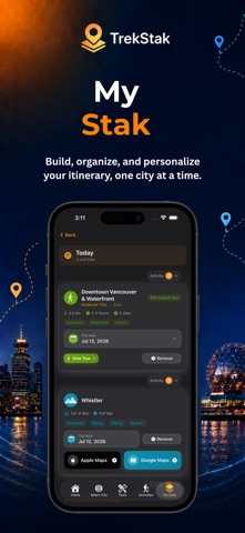 TrekStak screenshot