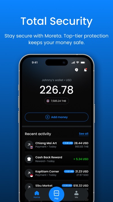 Moreta Pay Screenshot