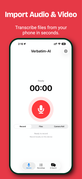 Verbatim-AI Screenshot 3 of 8