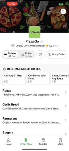 Pizza Go. Screenshot 2 of 4
