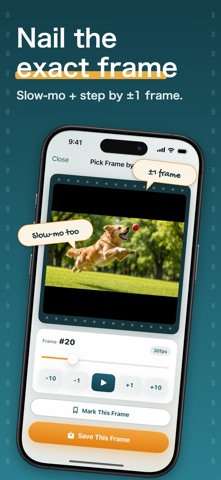 Easy Frame Photo - Video Grab iPhone screenshot