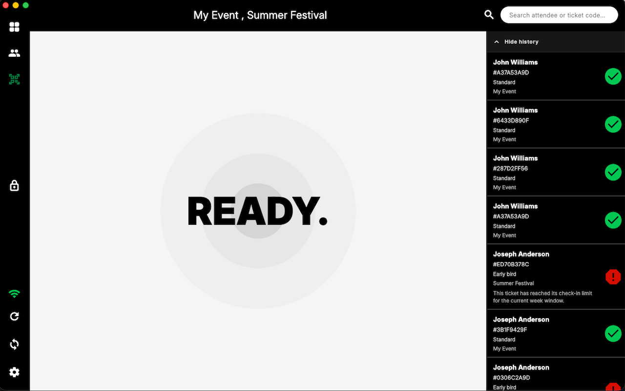 Hydra. Check-in screenshot 10