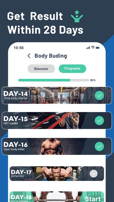 Rony: Muscles Fitness Training Screenshot