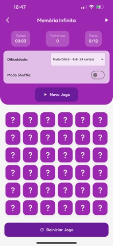 Infinite Memory Game Screenshot 3 of 6