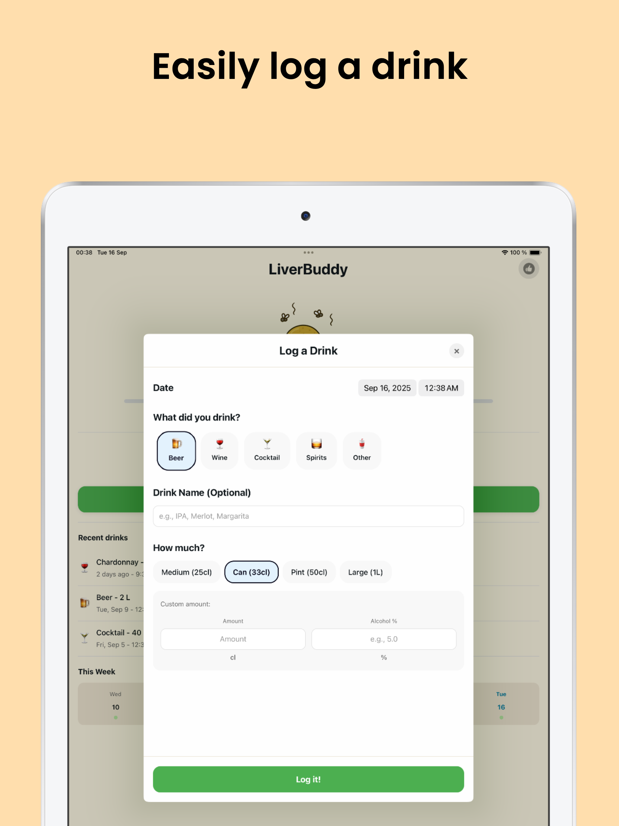Liver Buddy: Alcohol tracker screenshot 8