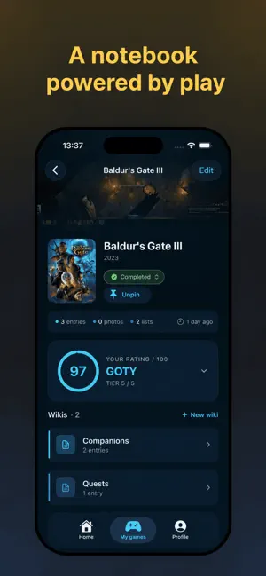 Game Tracker & Backlog: Grym screenshot 3