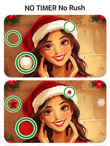 Christmas Differences. iPad screenshot