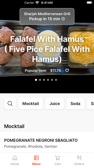 App screenshot