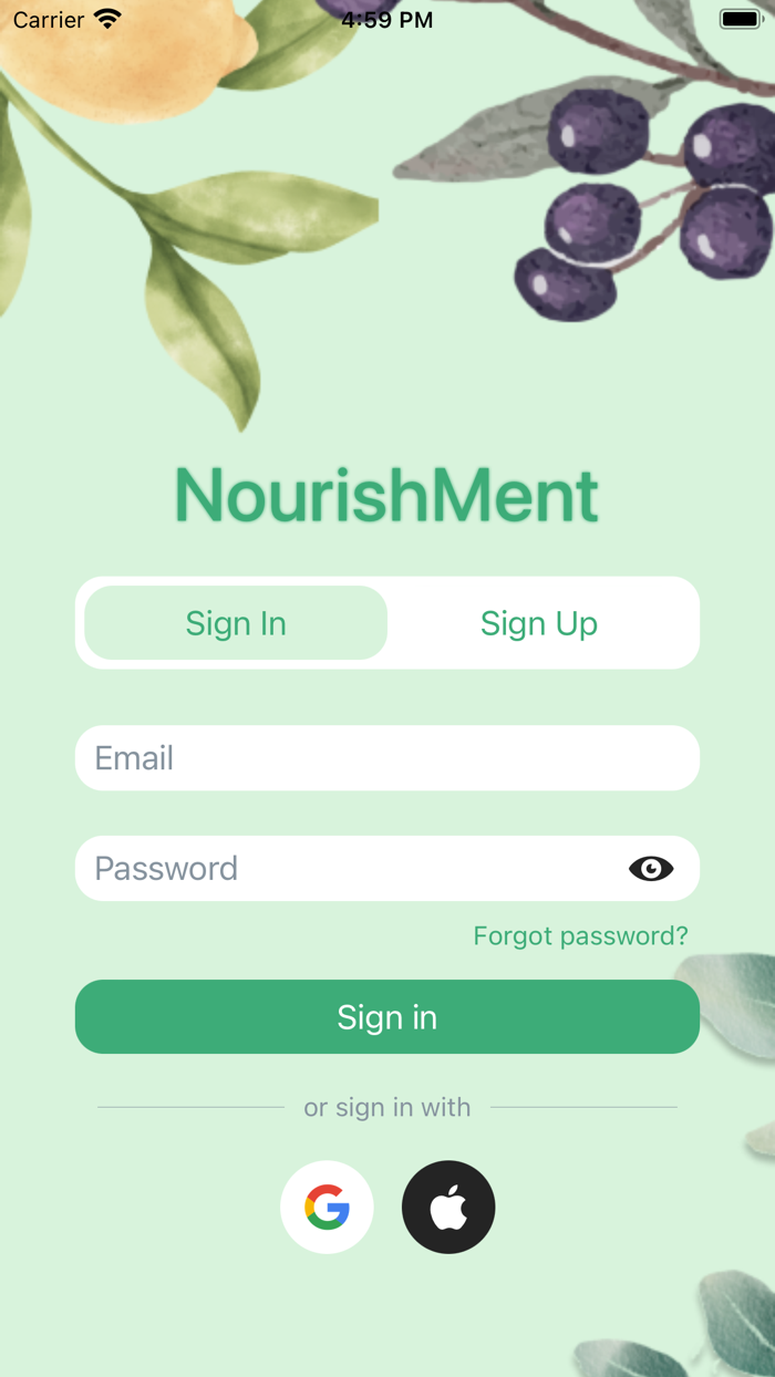 NourishMent Meal Prep