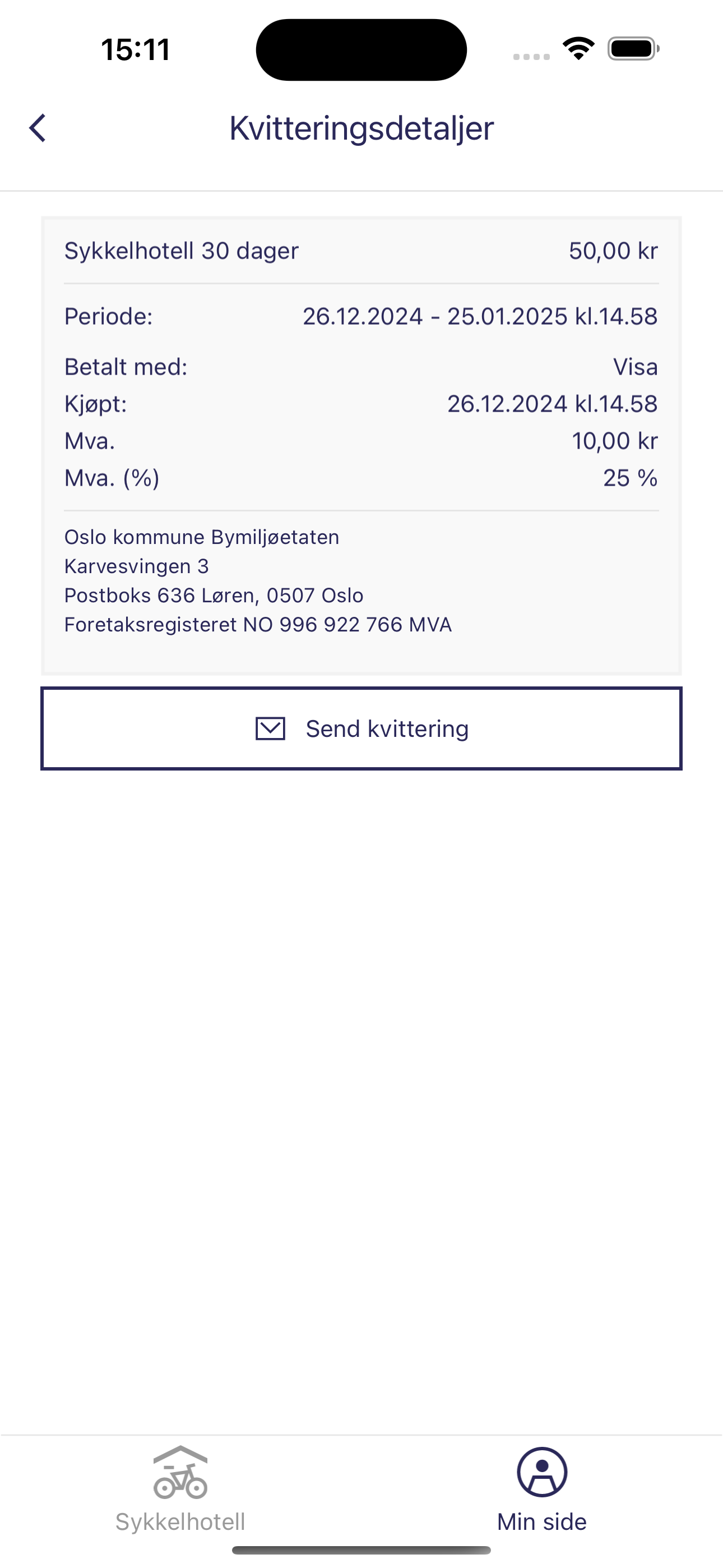 Sykkelhotell Oslo
