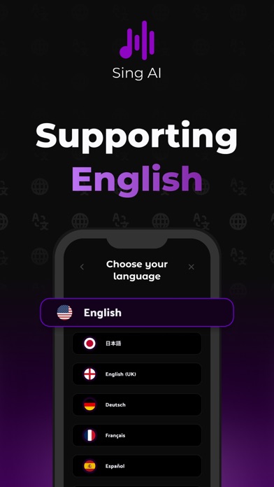 Sing AI: Cover Songs & Music Screenshot