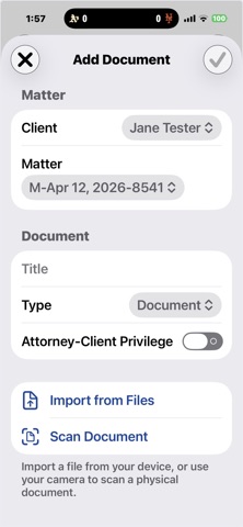 AttorneyCRM screenshot