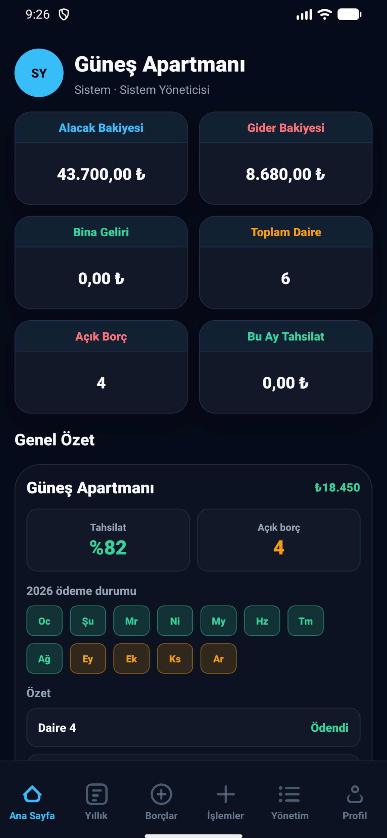Apartmanım Cepte screenshot 2