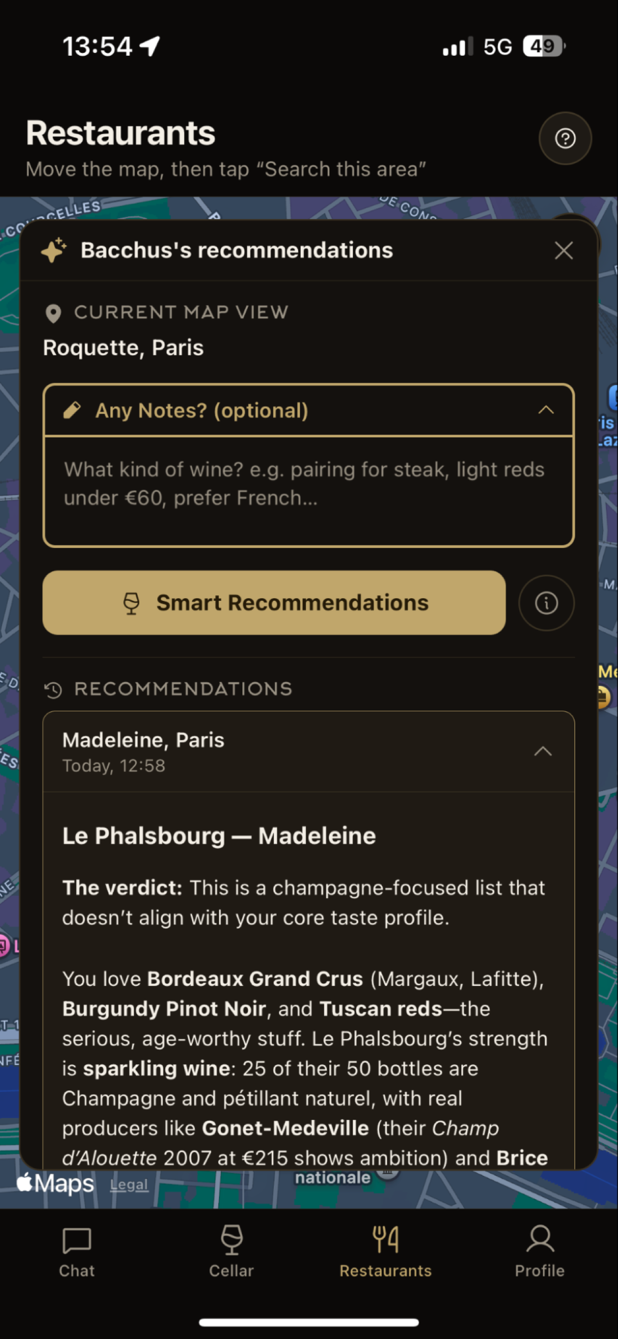 Bacchus - Wine AI screenshot 8