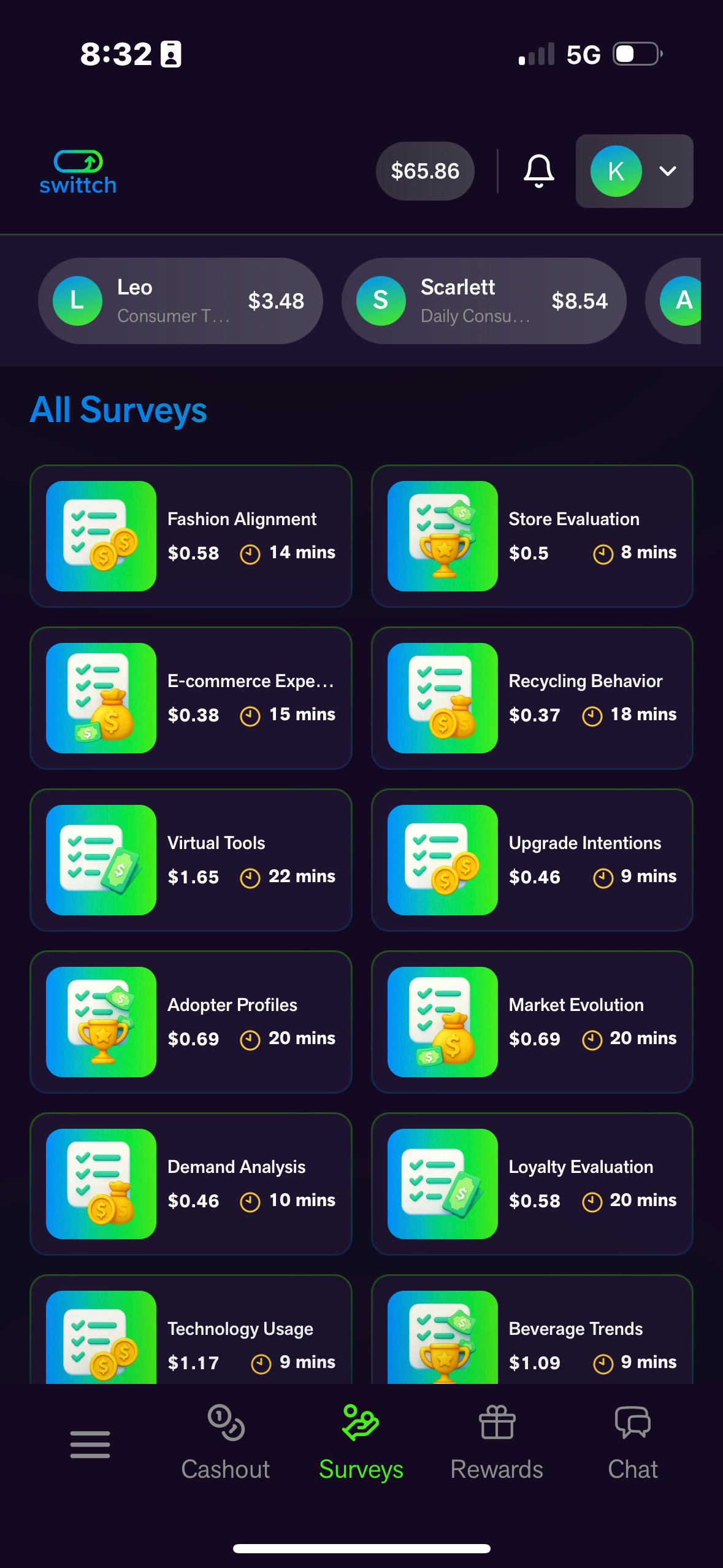 Swittch - Surveys & Rewards