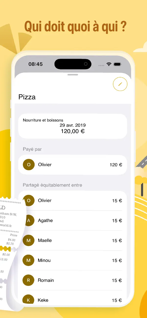 Screenshot #3 pour Banana Split - Cagnotte