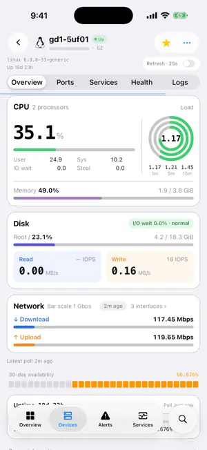 FebNMS-LibreNMS APP screenshot 3