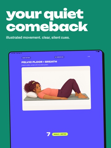 NapFit: Postpartum Mom Workout iPad screenshot