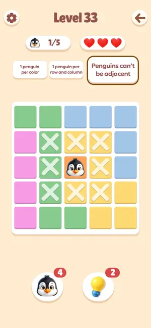 Pengdoku - Logic Puzzle Games screenshot 2