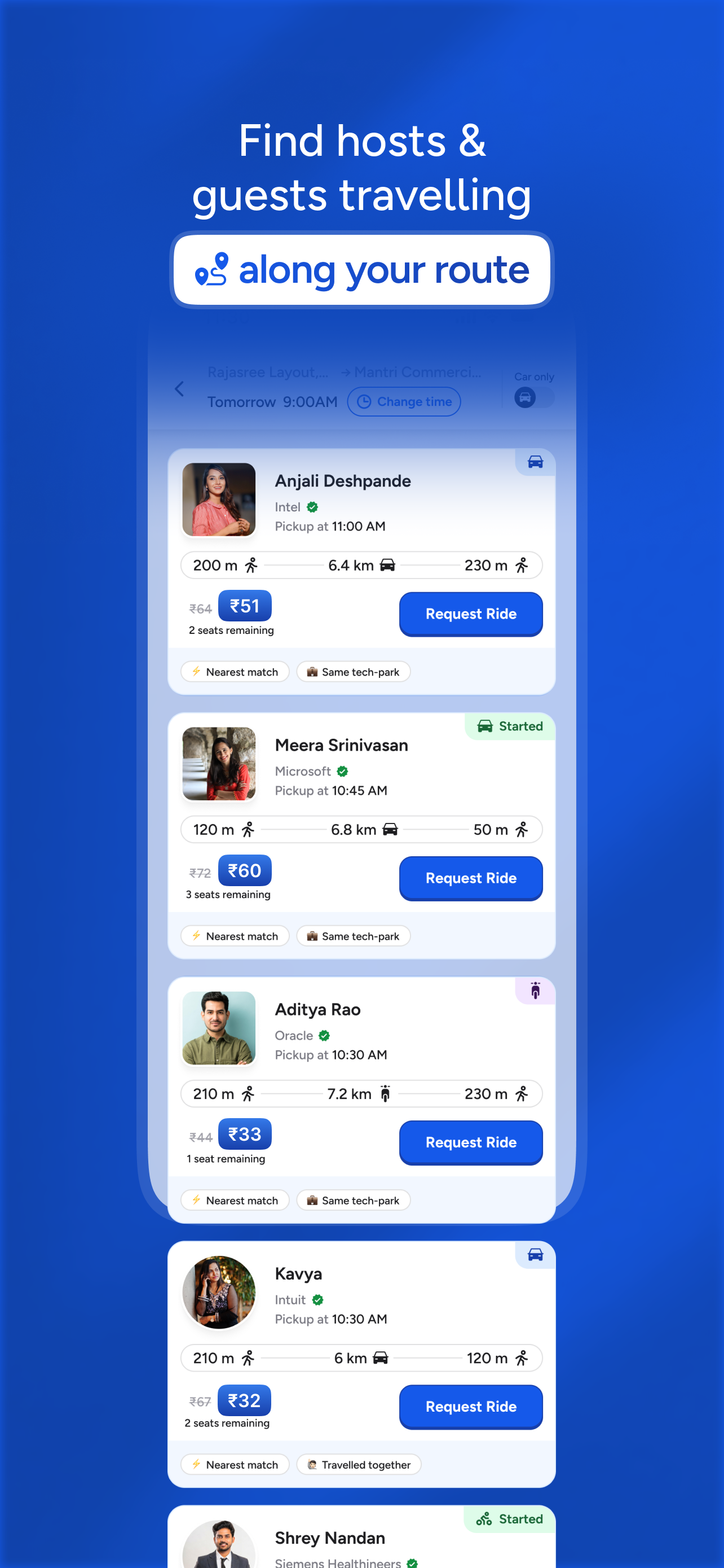 Hopr: Carpool, Ride Share App screenshot 4