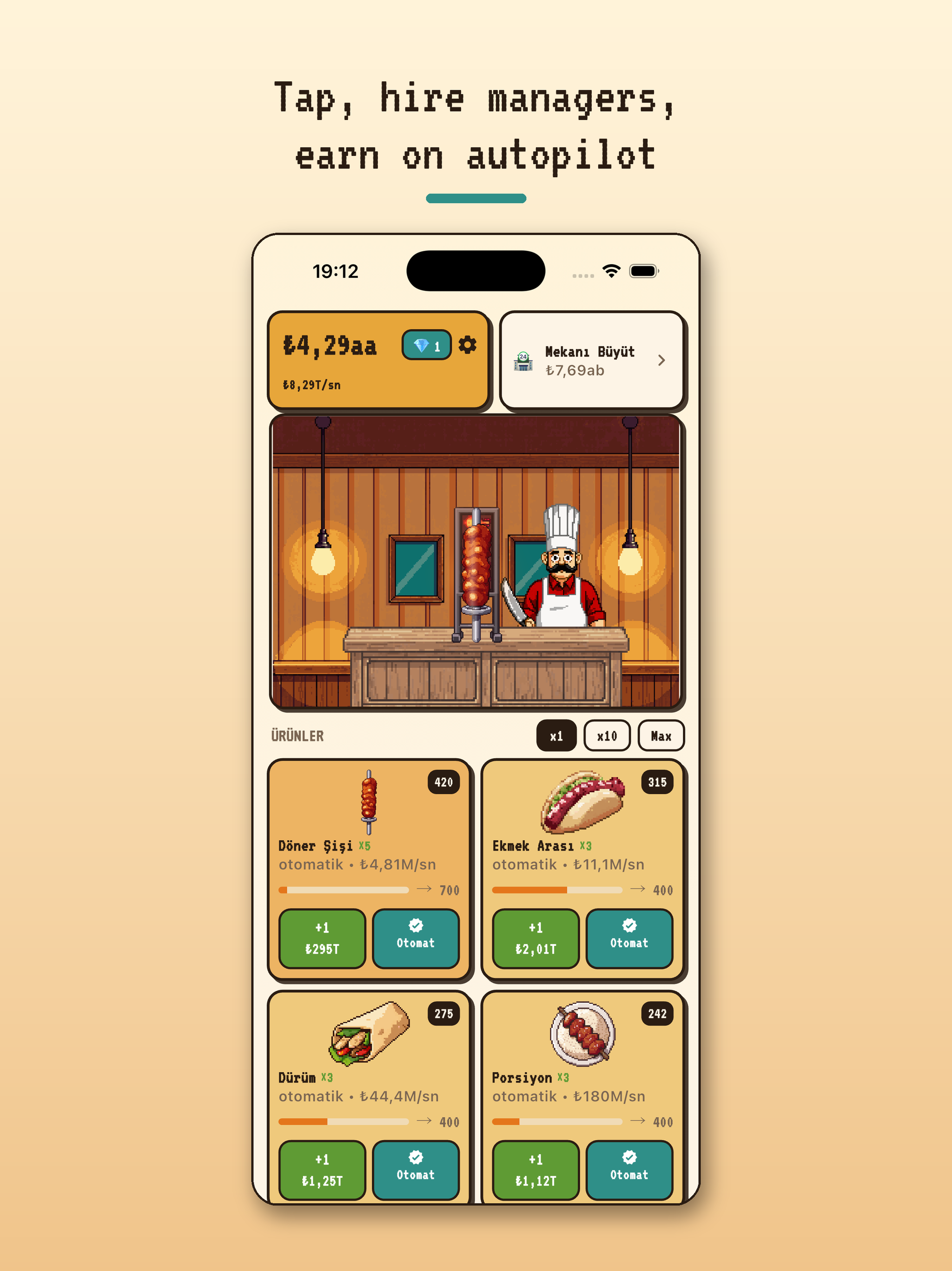 Doner Boss: Idle Tycoon screenshot 7