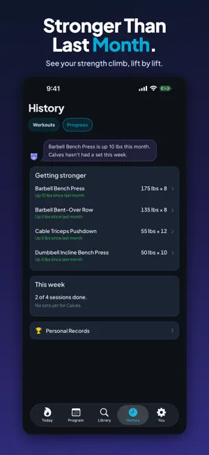Liftplanr — Home Gym Workouts screenshot 2