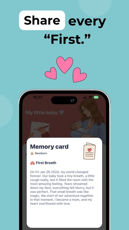 Baby Diary: Save & Share
