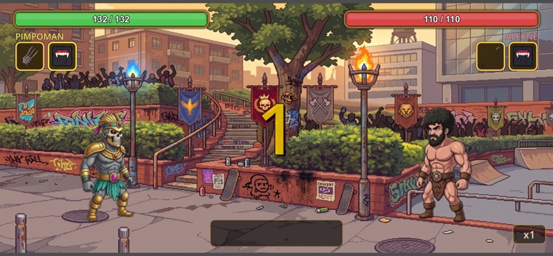 AutoBruto: Gladiadores RPG screenshot 2