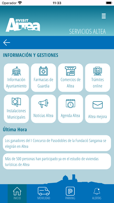 Altea destino turistico Screenshot