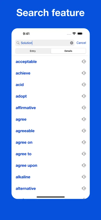 Screenshot 5 di 6 di Dictionary of Collocations