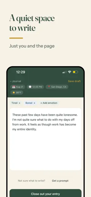 Safe Journal: Private Diary screenshot 2