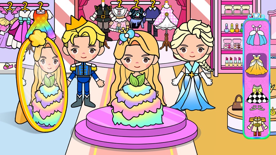 #3. Princess Town - Dream Castle (iOS) بواسطة: Fun Galaxy Media