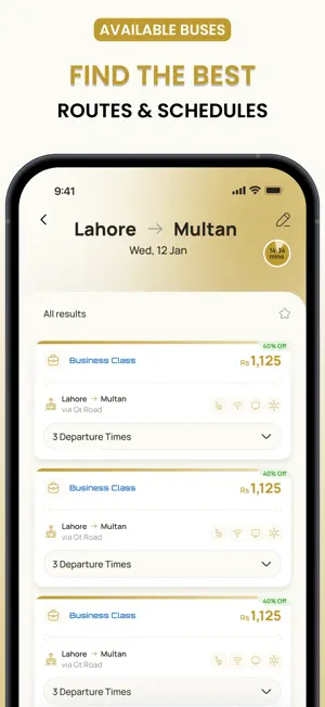 Faisal Movers Online Tickets screenshot 3